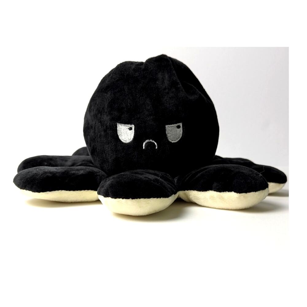 Reversible Mood Octopus - Black Yellow/Green EUC